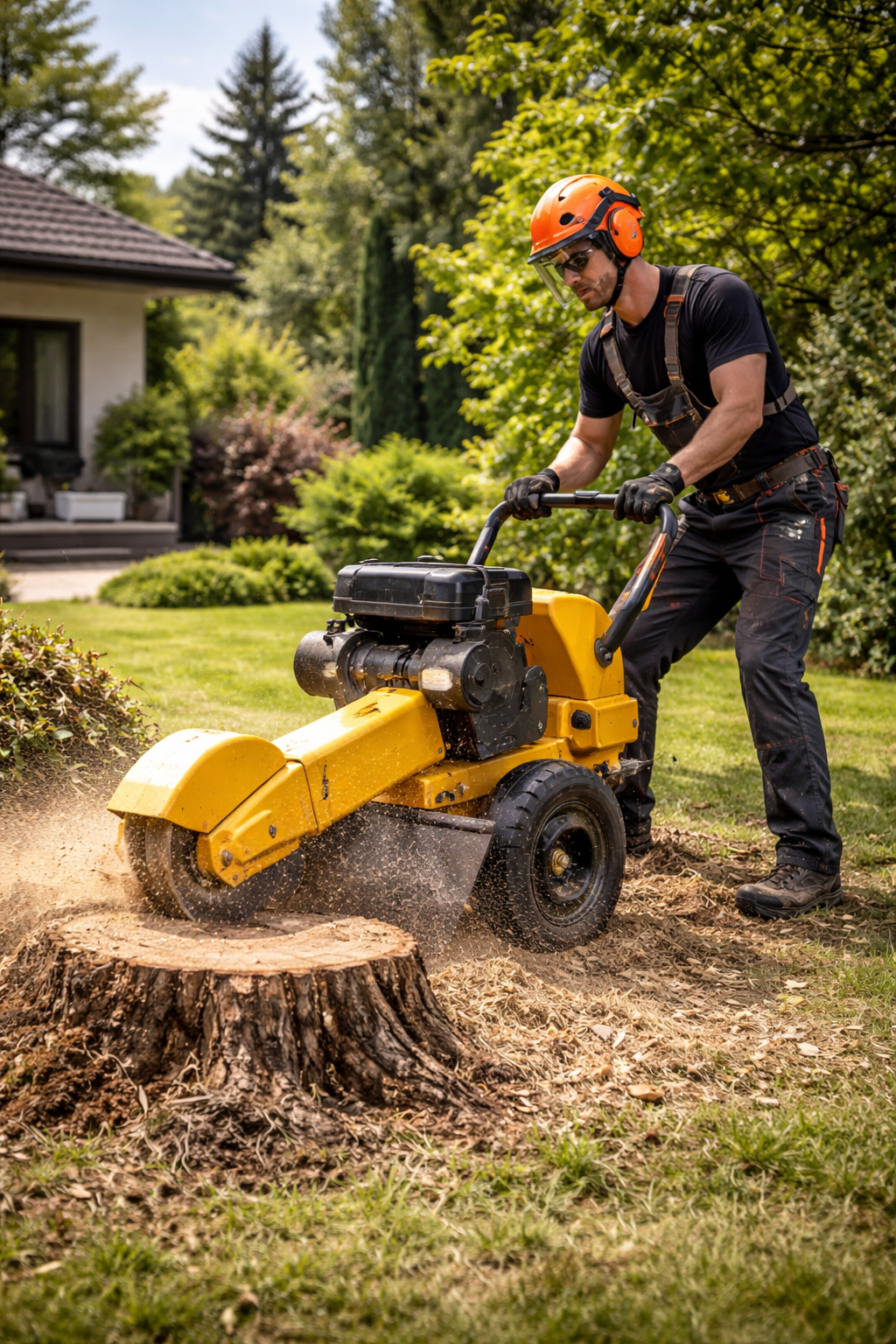 Dessouchage broyage de souches